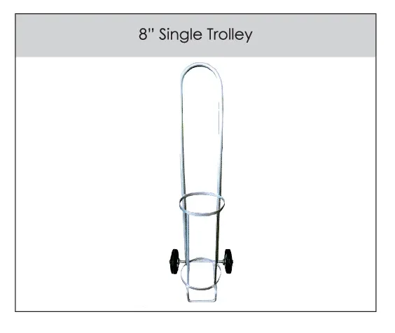 8" Single Trolley